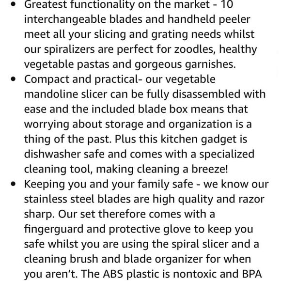 Mandoline Slicker Set - Picture 7 of 8